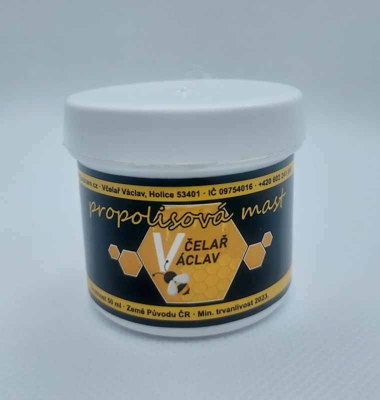 Propolisová mast 50ml Včelař Václav